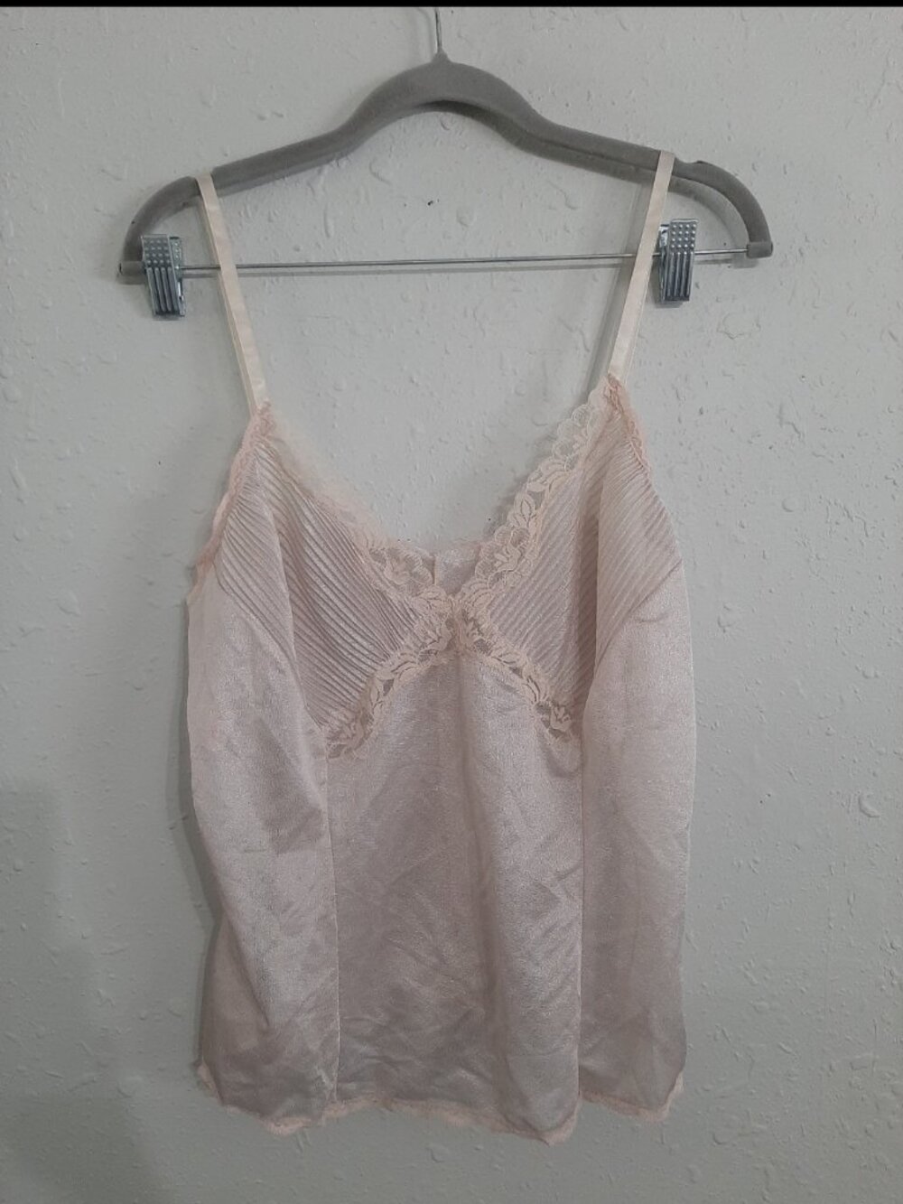 Vintage 60s 70s lily of France lace lingerie cami tank top blouse sexy union